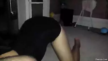 Horny Desi GF Isha Deepthroat BJ fucked anal 2 clips merged HD wid audio.