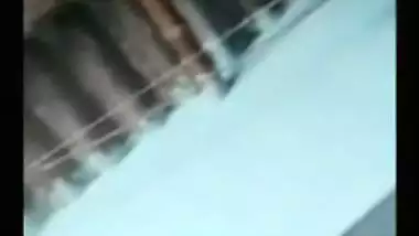 Village lady exposing nipple