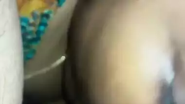 Horny Desi housewife eating cock like pop