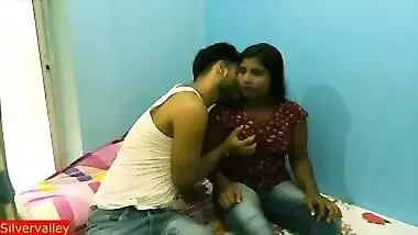 Indian teen sister and cousin brother hot sex at home!! Her Boyfriend can't fuck her!!