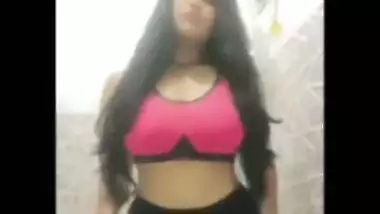 Instagram reels girl exposing nude huge boobs viral live